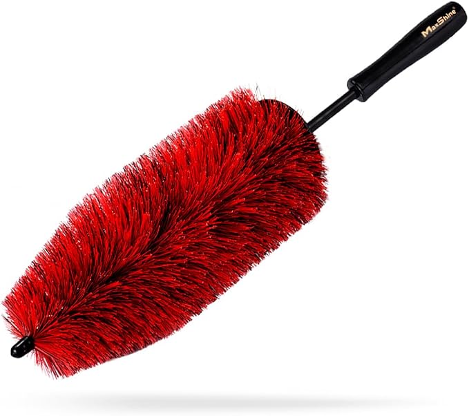 Maxshine Wheel & Rim Brush 10” – Large Soft Bristle PP Material by Maxshine