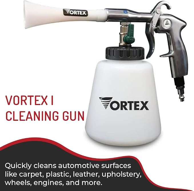 HI-TECH Vortex I Air Cleaning Gun – Deep Cleans Auto Interiors & Exteriors – - Image 2