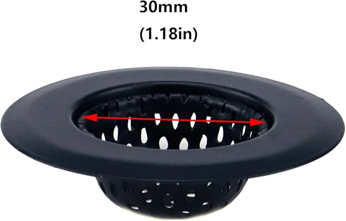 Antrader Kitchen Sink Strainer, 2.17" Top / 1.18" Basket, Stainless Steel Sink - Image 3