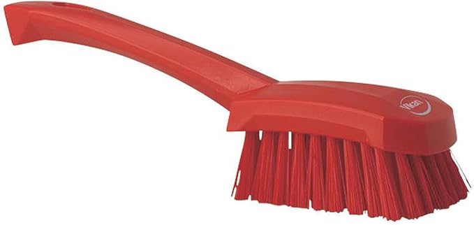 Vikan - 41924 Heavy Duty Sweep Hand Brush, Short-Handled Cleaning Brush and by Vikan