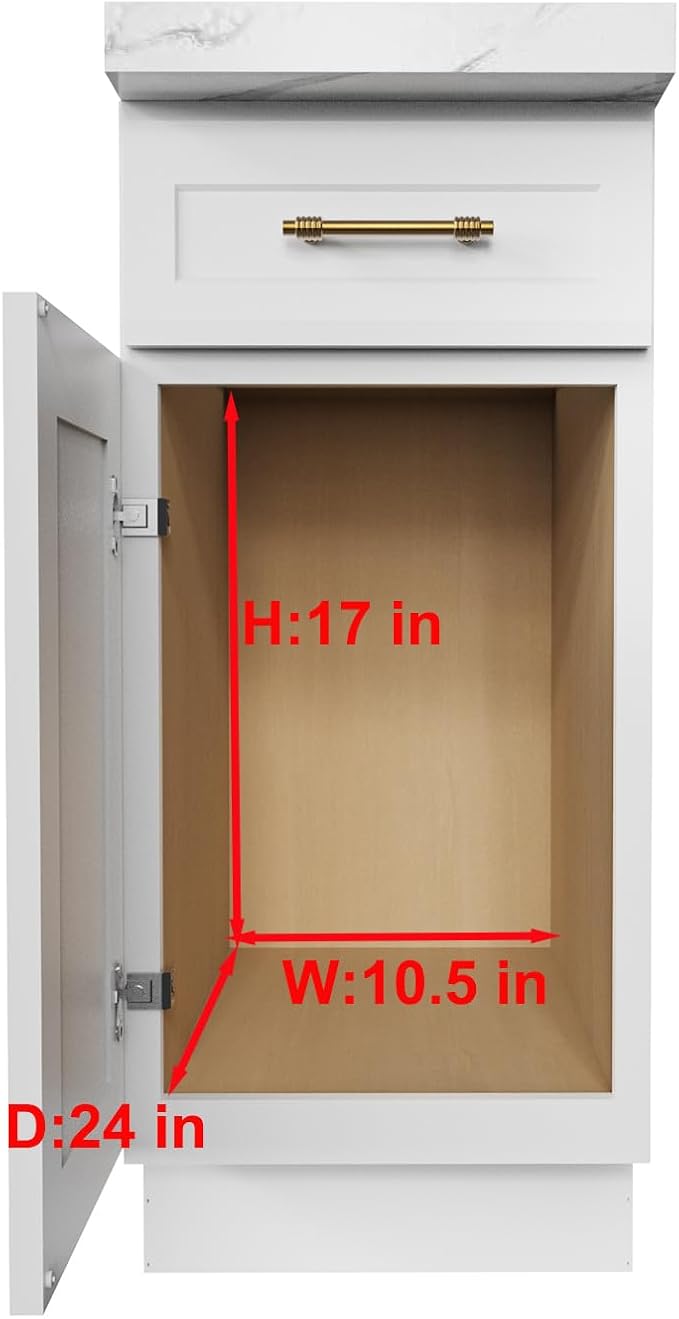 Pull Out Cabinet Organizer, Heavy-Duty Slide Out Shelf, Wood and Wire Basket - Image 3