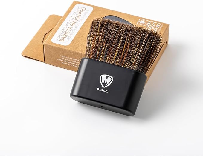 Magnet Professional Coffee Grinder Cleaning Brush Coffee Brush Handling - Image 5