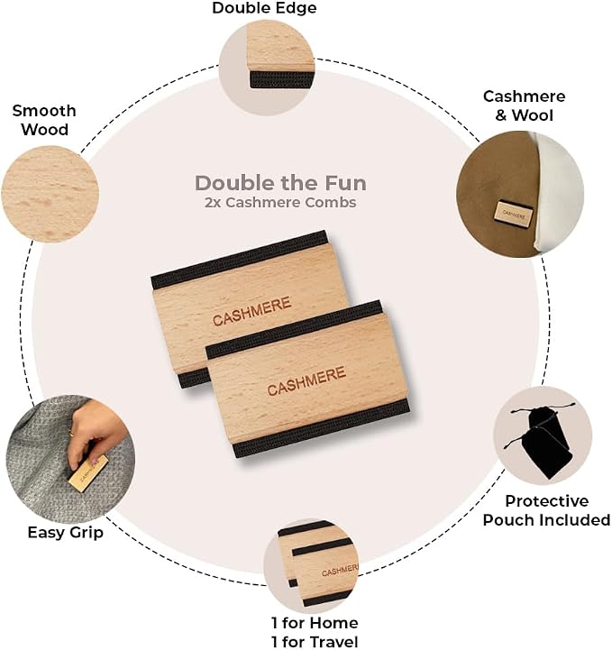Cashmere Comb | Sweater Comb - Image 2