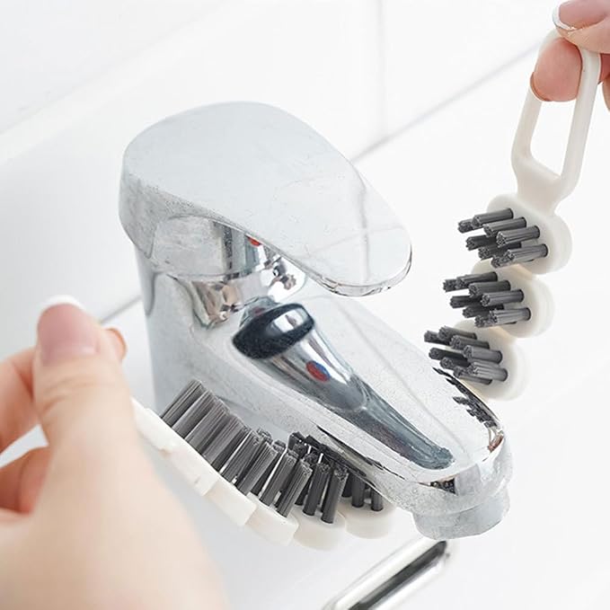 BESTYASH Bendable Cleaning Brush 10.39 Inch Flexible Crevice and Corner Scrubber - Image 2