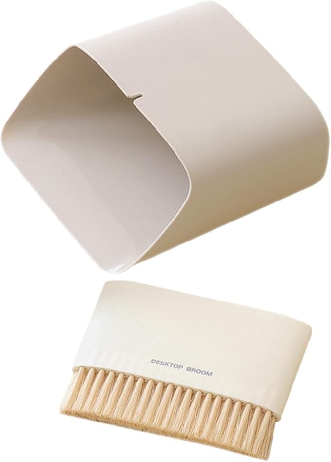 1 Set Mini Broom Dustpan Set Sweeper Mops Duster Desktop Small Portable Brooms by ULTECHNOVO