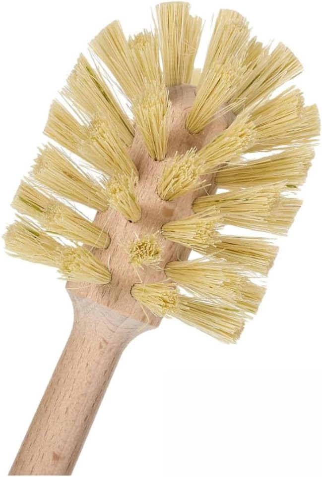 husMait Bottle Brush with Extra Long Wood Handle and Strong Bristles - Image 8