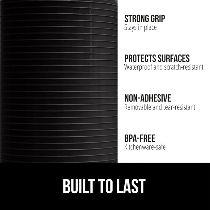 GORILLA GRIP DuraGuard Shelf Liner, 17.5x30 Non-Adhesive Cabinet Liners - Image 2