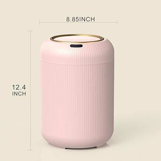 Smart Bathroom Trash Can with Lid，3 Gallon Bathroom Garbage Can Automatic - Image 5
