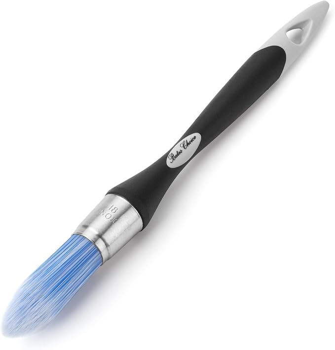 Bates- Trim Paint Brush, 0.75 Inch, Synthetic Bristles, Trim Brushes by BatesChoice