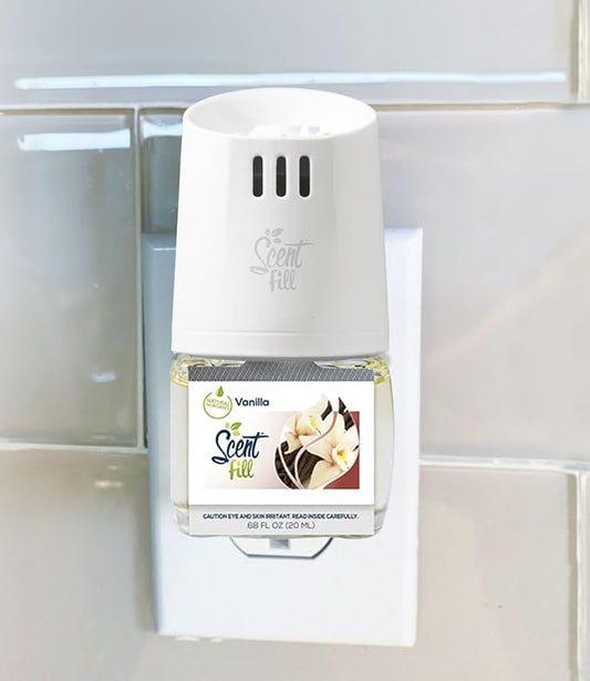 Scent Fill Vanilla Plug in Air Freshener, 4 Scented Oil Refills - Image 2