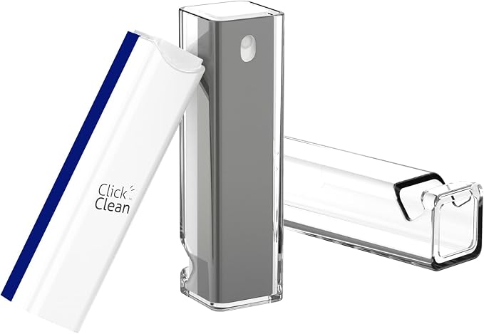 CLICK CLEAN 2Pcs Screen Cleaner, Fingerprint Proof Mist Cleaner Spray, by CLICKCLEAN