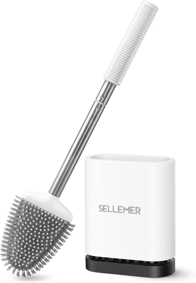 Sellemer Toilet Brush and Holder Set by Sellemer