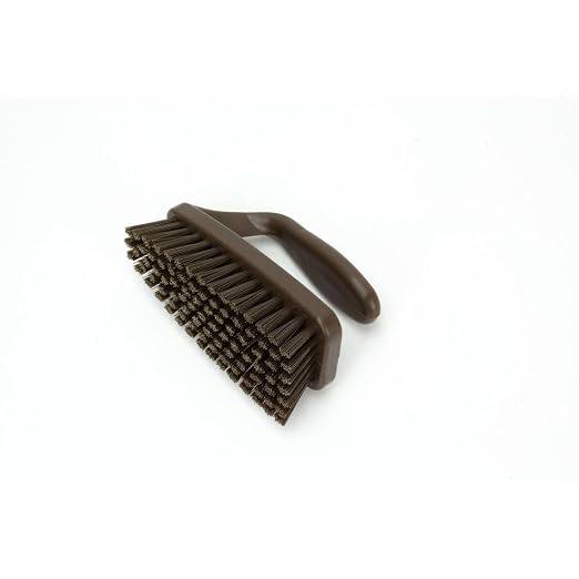 SPARTA Scrub Brush with Iron Shaped Handle and Stiff Bristles, Heavy Duty - Image 3