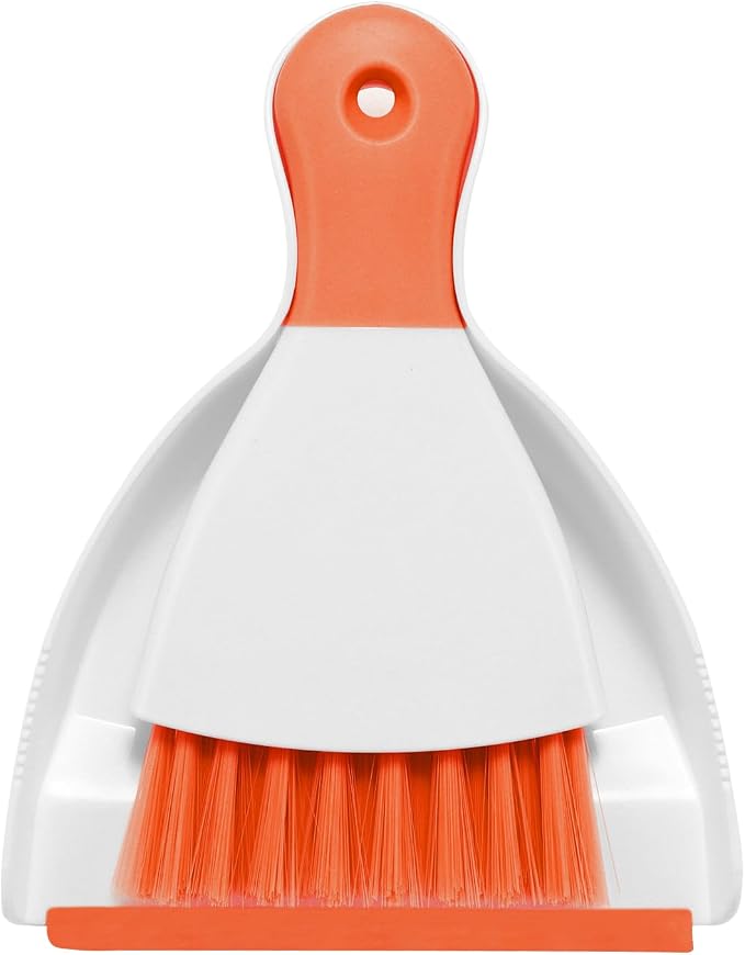 NACENA Mini Dustpan and Brush Set, Small Broom and Dustpan Set Dust Pan and by NACENA