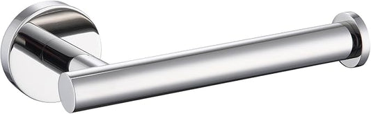 TASTOS Polished Chrome Toilet Paper Holder SUS304 Stainless Steel, Modern Round by TASTOS