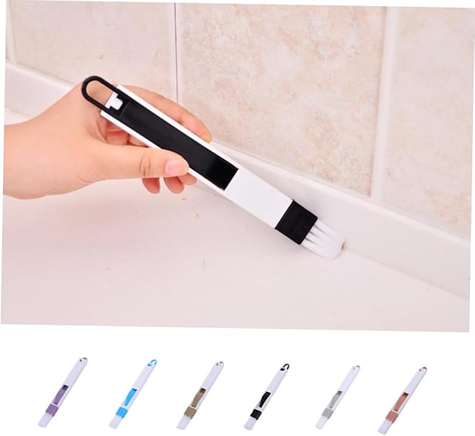 FRCOLOR 3pc Detachable Window Door Track Brush Cleaning Tool - Image 9