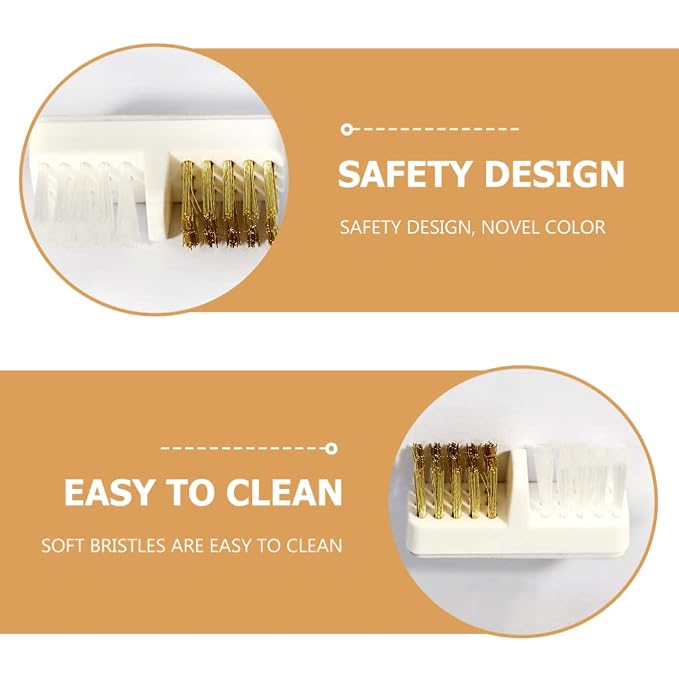 minkissy Cleaning Brushes for Drill 4pcs Drill Brush Copper Wire Bristles Nail - Image 5