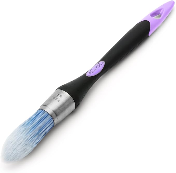 Bates- Trim Paint Brush, 0.75 Inch, Ergonomic Non-Slip Handle, Synthetic by BatesChoice