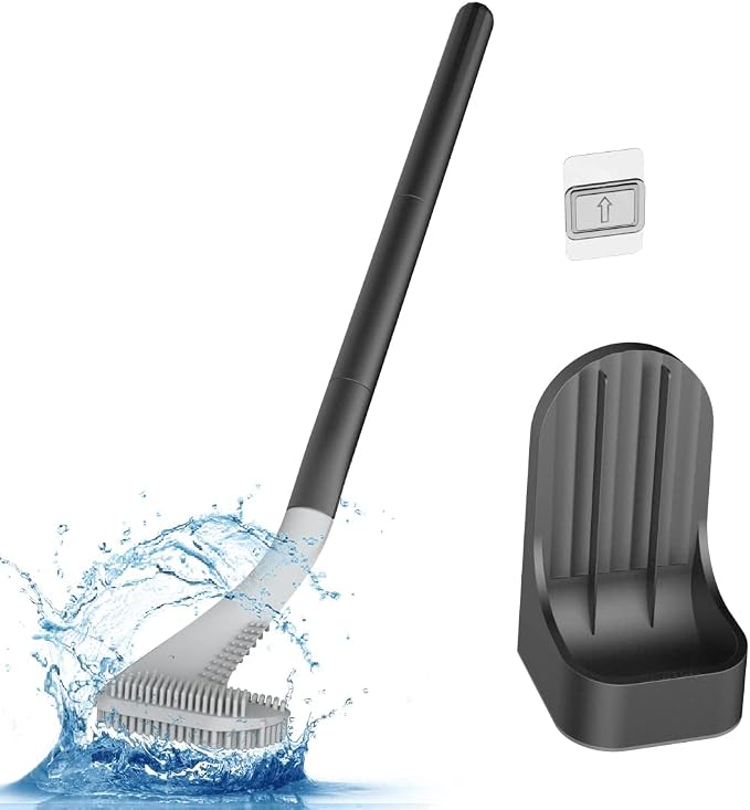 Toilet Brush, Long Handle Golf Toilet Brush by CYANLUX