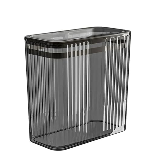 Transparent Trash Can, Bathroom Trash Cans by Lingerlanden