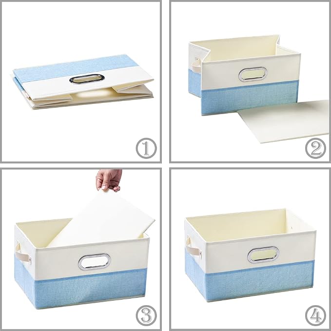 PRANDOM Large Fodable Storage Baskets - Image 5