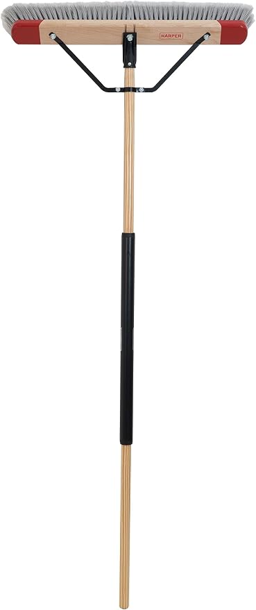 Harper 24 Inch Indoor Push Broom, Premium Heavy Duty Smooth-Surface Floor - Image 10