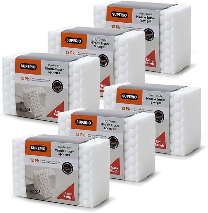 Superio High-Density Miracle Eraser Sponges by Superio