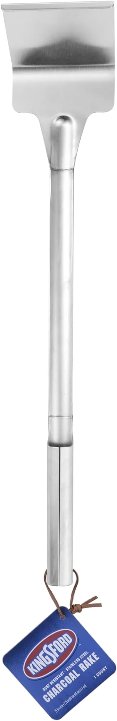 Kingsford Charcoal Rake, Stainless Steel Coal Tool, Rust Resistant BBQ Accessory by Kingsford