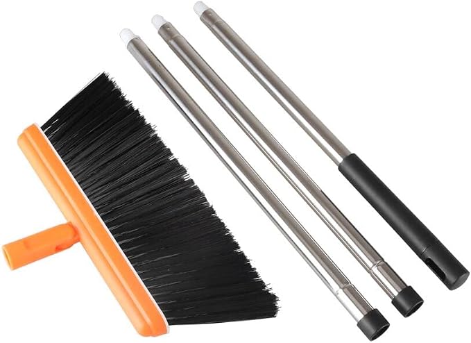 FGY Long Handle Broom and Dustpan Set 53" Broom - Image 6
