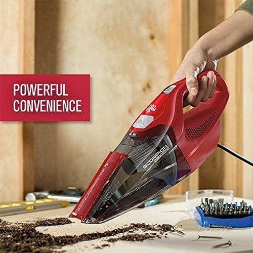 Dirt Devil Scorpion Plus QuickFlip Handheld Vacuum Cleaner, Powerful Suction - Image 3