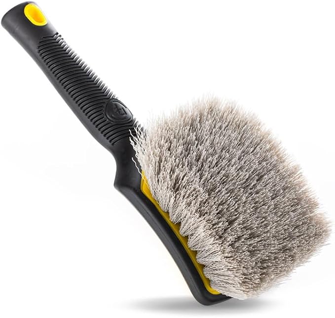 Detail Factory - ProGrip XL Tire Brush - Ergonomic ProGrip Handle - Stiff - Image 2