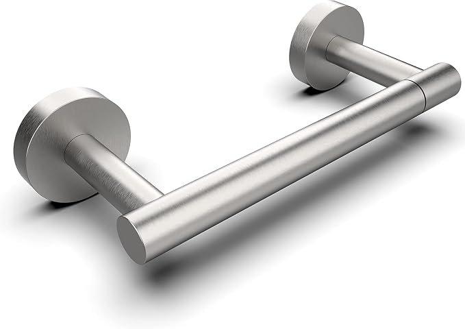 Bathroom Toilet Paper Holder Wall Mount SUS304 Stainless Steel Double Post by ElevateYourSpaceChooseRARXTR