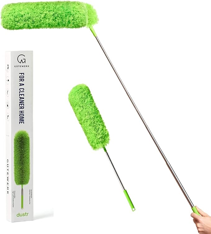 Extendable Microfiber Feather Duster, Feather Dusters by G%C3%9CTEWERK