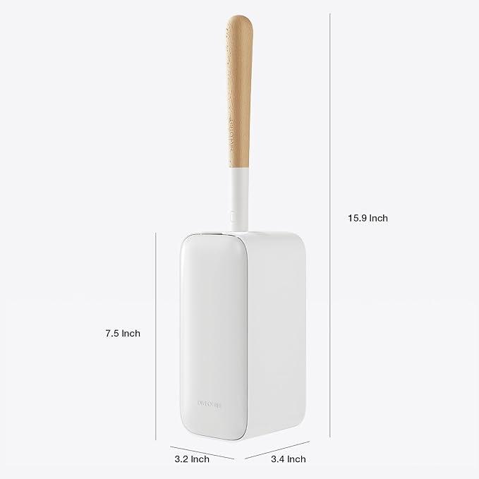 Toilet Cleaner Brush, Diveotree Toilet Brush and Holder - Image 2