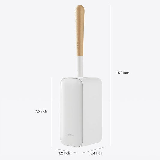 Toilet Cleaner Brush, Diveotree Toilet Brush and Holder - Image 2