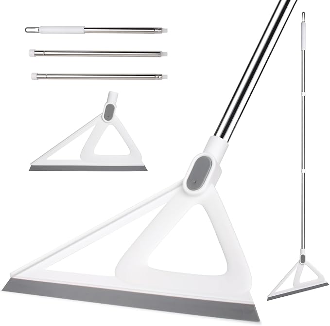 Multifunction Silicone Broom，Squeegee Broom Sweeping Water and Pet Hair，Rubber by XXFLOWER
