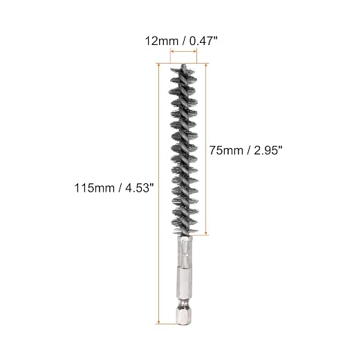 HARFINGTON 3pcs Stainless Steel Bore Brush 12mm Dia Cleaning Wire Brush - Image 2
