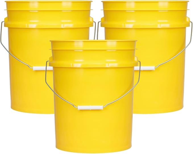 House Naturals 5 Gallon Premium HPDE Plastic Bucket by House+Naturals