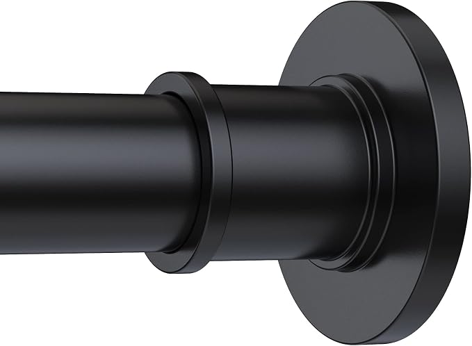 BRIOFOX Industrial Shower Curtain Rod by BRIOFOX