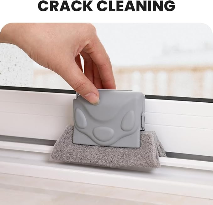 Magic Window Track Cleaner, Upgraded Window Groove Cleaning Brushes - Image 5