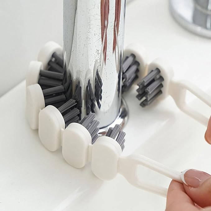 BESTYASH Bendable Cleaning Brush 10.39 Inch Flexible Crevice and Corner Scrubber - Image 4