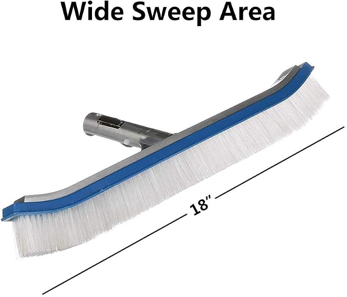 Swimming Pool Wall & Tile Brush, Tiles & Floors, Nylon Bristles Brush Head - Image 3