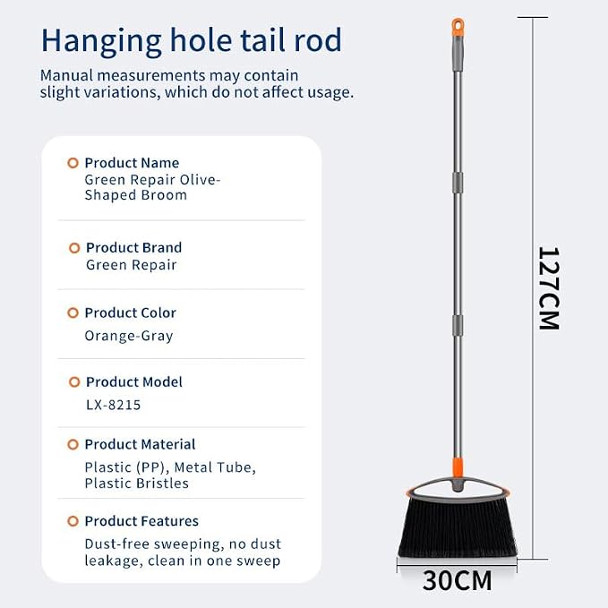 Professional-Grade Heavy-Duty Broom, a Versatile Cleaning Tool - Image 5