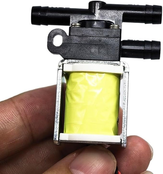 CJWV16-3A12A DC 12V Mini 2-Position 3-Way Solenoid Water Valve Flow Control - Image 2