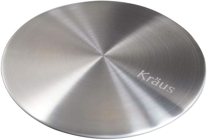 KRAUS CapPro Removable Decorative Drain Cover by KRAUS