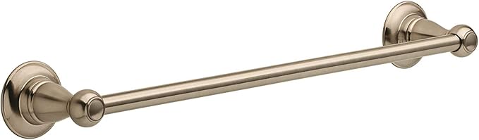 Delta Faucet Porter 18 inch Towel Bar, SpotShield Brushed Nickel, Bathroom by DeltaFaucet