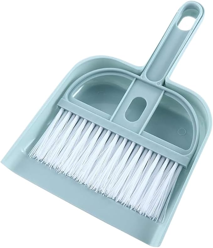 Mini Dustpan and Brush Set, Household Lightweight Portable Dust Pan by Unknown