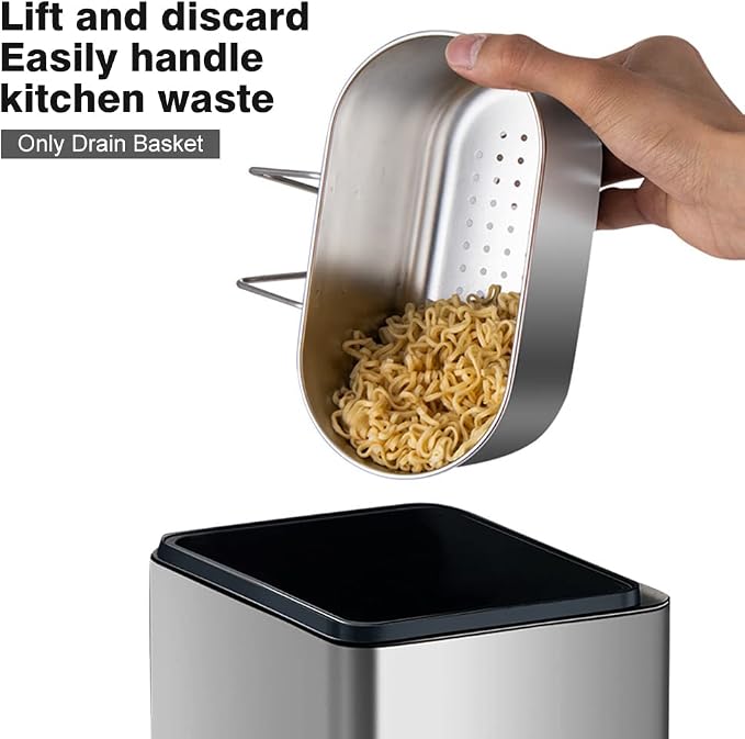 SYCOOVEN Stainless Steel Sink Drain Strainer Basket - Image 4