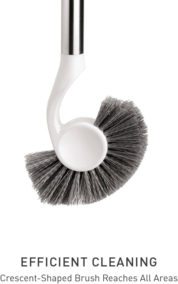simplehuman Toilet Brush with Caddy, Stainless Steel - Image 4