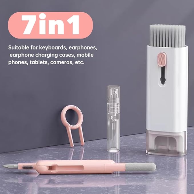 7 in 1 Electronic Cleaner Kit, Keyboard Cleaner Laptop Monitor Computer - Image 3